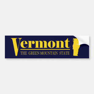 Adesivo Para Carro Ouro de Vermont