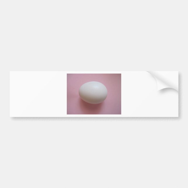 Adesivo Para Carro Ovo Branco (Frente)