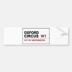 Adesivo Para Carro Oxford Circus Lodon Inglaterra