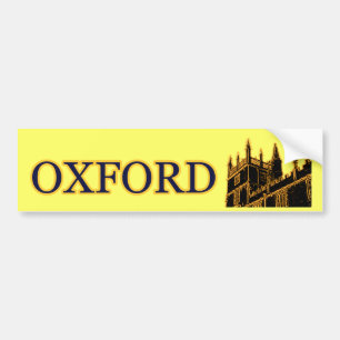 Adesivo Para Carro Oxford Inglaterra 1986 espirais de construção