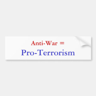 Adesivo Para Carro Pacífico =, Pro-Terrorismo