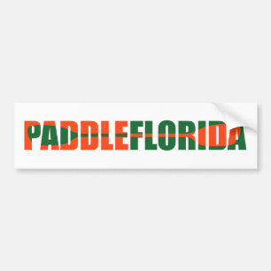 Adesivo Para Carro Paddle Florida Kayaking