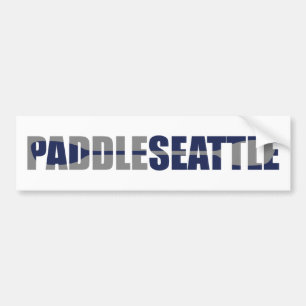Adesivo Para Carro Paddle Seattle Kayaking