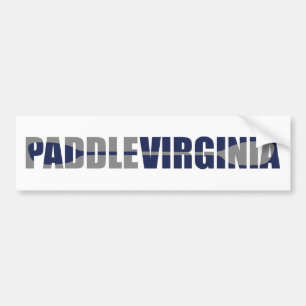 Adesivo Para Carro Paddle Virginia Kayaking