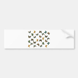 Adesivo Para Carro Padrão de Borboletas