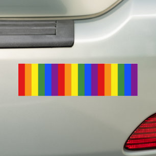 Adesivo Para Carro Padrão de distribuição do orgulho LGBT
