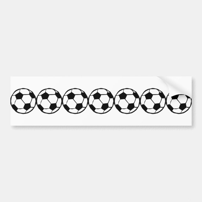 Adesivo Para Carro Padrão de futebol (Frente)