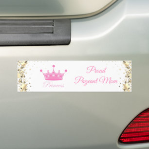 Adesivo Para Carro Pageant Princess Bumper Sticker