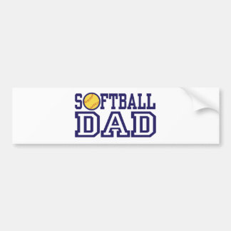 Adesivo Para Carro Pai de Softball