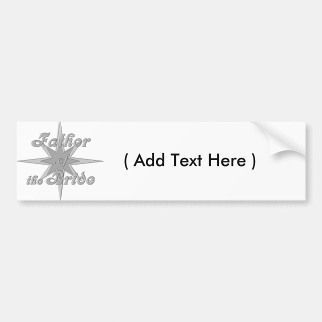 Adesivo Para Carro Pai do autocolante no vidro traseiro pessoal da (Frente)