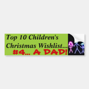 Adesivo Para Carro Pai para o Natal
