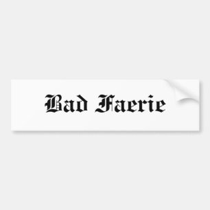 Adesivo Para Carro País das fadas mau