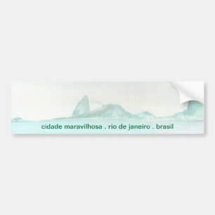 Adesivo Para Carro Paisagem brasileira