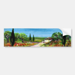 ADESIVO PARA CARRO PAISAGEM DA TOSCANA