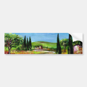 ADESIVO PARA CARRO PAISAGEM DA TOSCANA 5