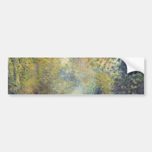 Adesivo Para Carro Paisagem na floresta (por Pierre-Auguste Renoir)