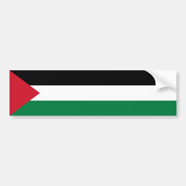Adesivo Para Carro Palestina/bandeira palestina (Frente)