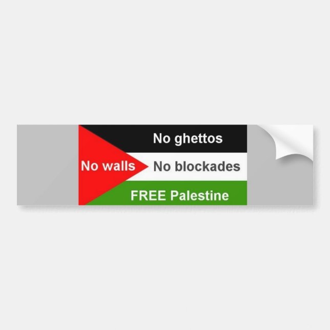 Adesivo Para Carro Palestina livre - personalizada (Frente)