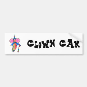 Adesivo Para Carro palhaço cutesy