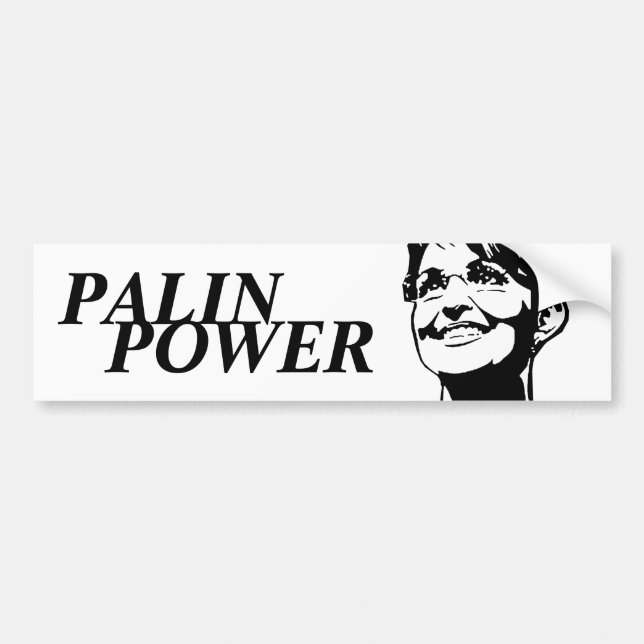 Adesivo Para Carro Palin Power (Frente)