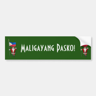 Adesivo Para Carro Papai Noel, Alferes Das Filipinas