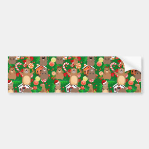 Adesivo Para Carro Papais noeis de natal