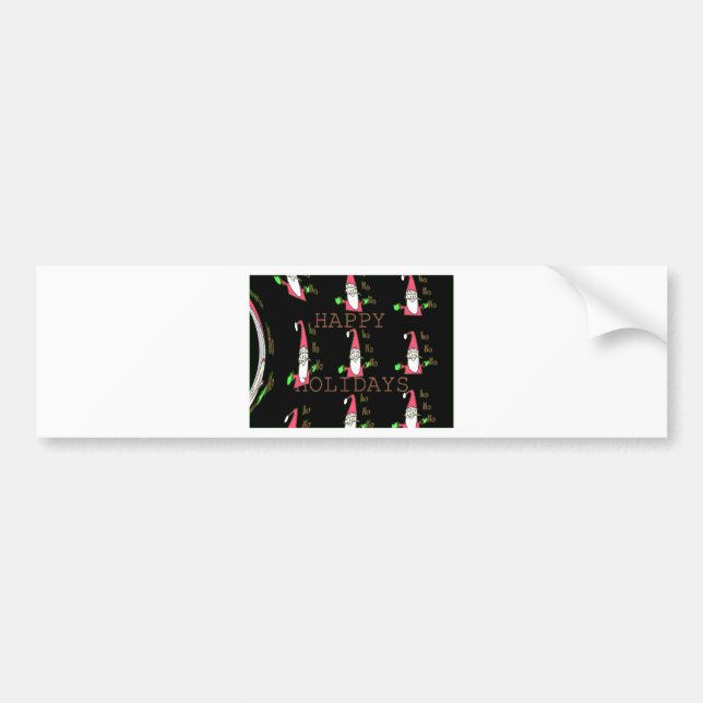 Adesivo Para Carro Papais noeis De Rato Jolly: Uma Ilustração De Féri (Frente)