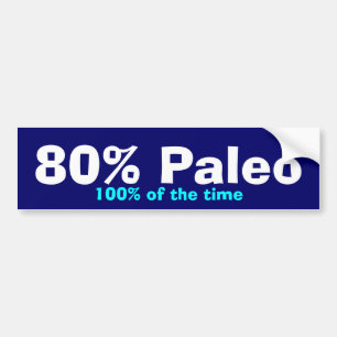 Adesivo Para Carro Pára-choque de 80% Paleo