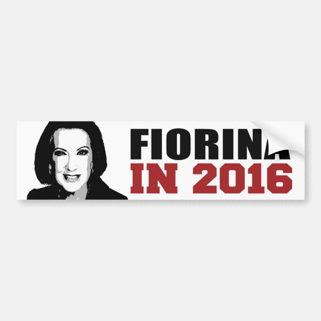 Adesivo Para Carro Pára-choque de Fiorina em 2016 - .png (Frente)