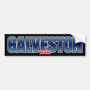 Adesivo Para Carro Pára-choque de Galveston