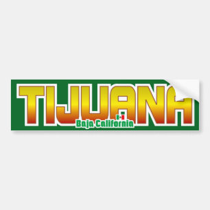 Adesivo Para Carro Pára-choque de Tijuana