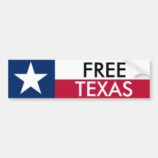 Adesivo Para Carro Pára-choque livre Sticket de Texas