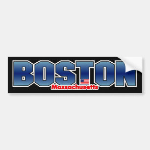 Adesivo Para Carro Pára-choque maciço de Boston