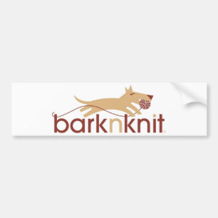 Adesivo Para Carro Pára-choque Sticket de Barknknit