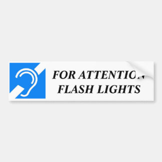 ADESIVO PARA CARRO PARA LUZES DO FLASH DA ATENÇÃO