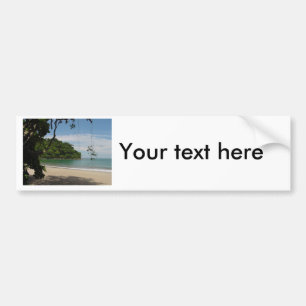 Adesivo Para Carro Paraíso na Costa Rica Beach