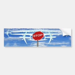 Adesivo Para Carro Pare Chemtrails