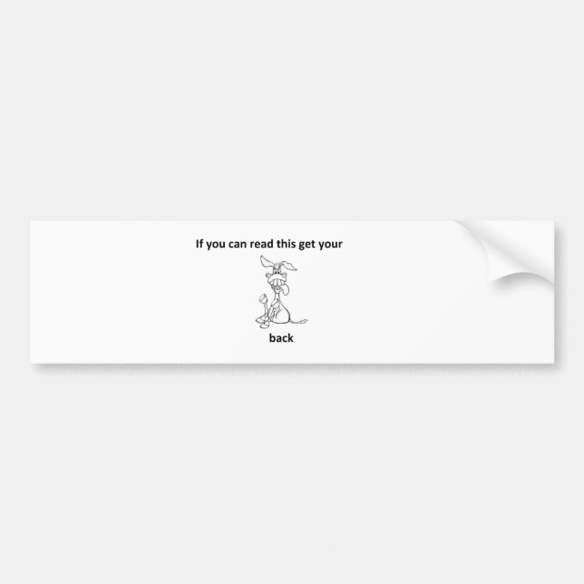 Adesivo Para Carro Pare de personalizar (Frente)