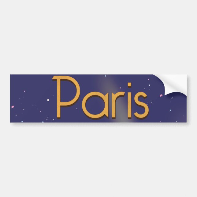 Adesivo Para Carro Paris (Frente)