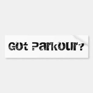 Adesivo Para Carro Parkour obtido?