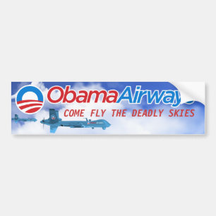 Adesivo Para Carro Paródia do zangão de Obama