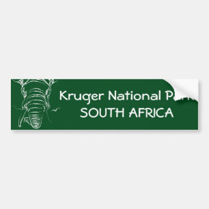 Adesivo Para Carro Parque nacional de Kruger
