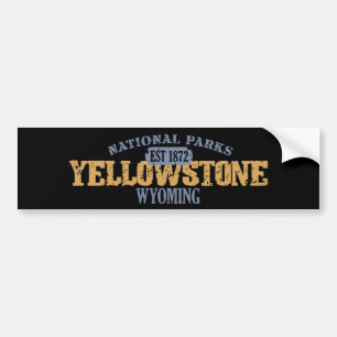 Adesivo Para Carro Parque nacional de Yellowstone
