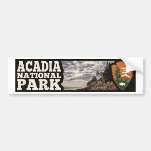 Adesivo Para Carro Parque nacional do Acadia
