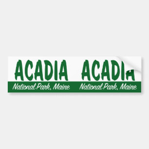 Adesivo Para Carro Parque nacional do Acadia