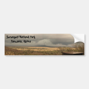 Adesivo Para Carro Parque nacional Tanzânia de Serengeti, África