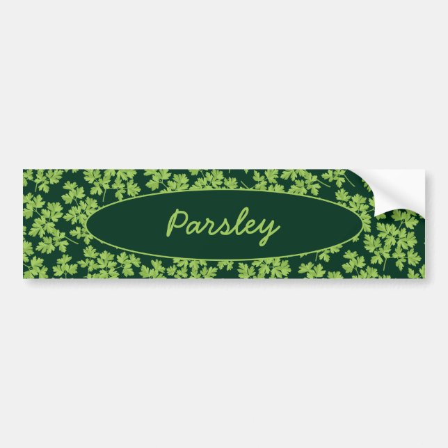 Adesivo Para Carro Parsley Pattern (Frente)