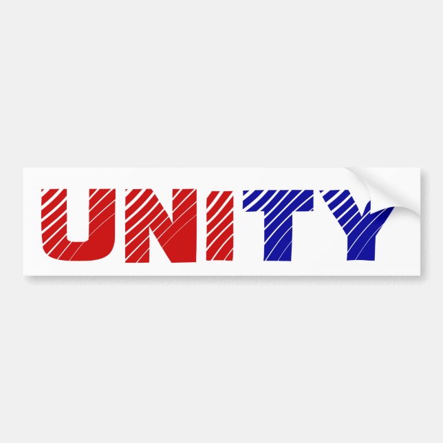 Adesivo Para Carro PARTIDO UNITY Trump Vance Tulsi Elon RFKJ Vivek (Frente)