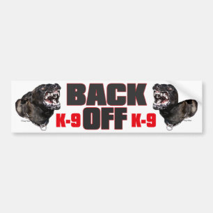 Adesivo Para Carro Pastor holandês Snarling Bumpersticker do cão de