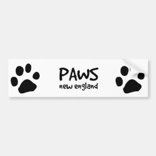 Adesivo Para Carro PATAS, autocolante no vidro traseiro, preto